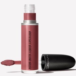 MAC COSMETICS RETRO MATTE LIQUID LIPCOLOUR - TOPPED WITH BRANDY